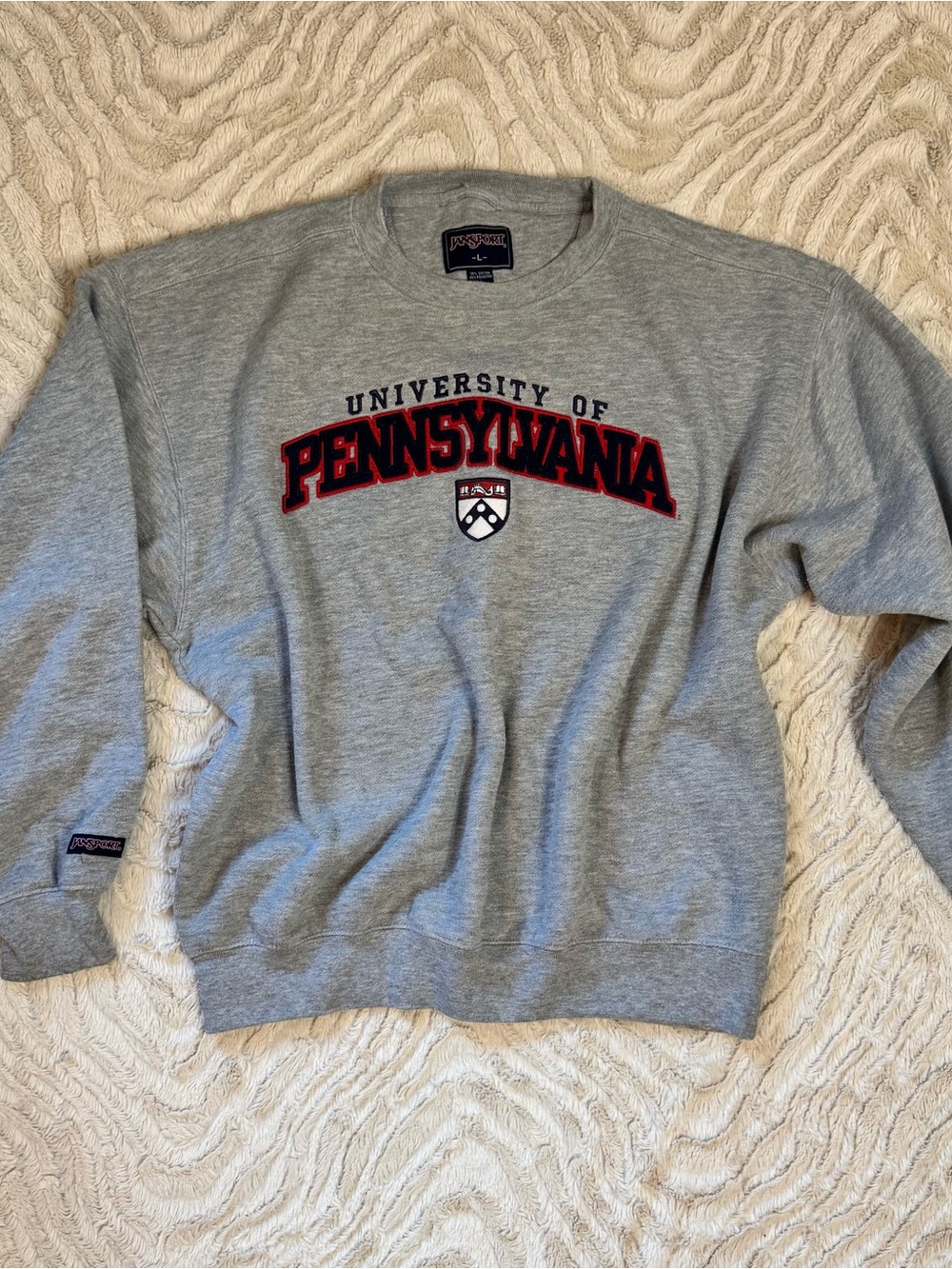 Vintage University of Pennsylvania Crewneck Sweatshirt Size Large